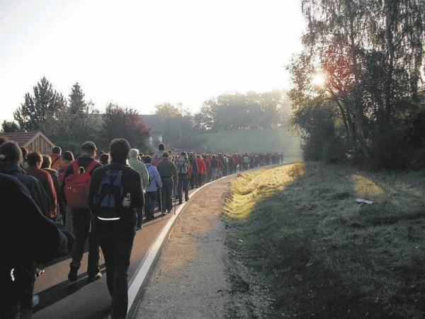 Bild: Wenn Strapazen Balsam fr die Seele werden .  Wolnzach (WZ) Zugegeben: Ein verlngertes Wochenende knnte gemtlicher verlaufen als das vergangene. Vor allem weniger anstrengend, mit mehr Schlaf und weniger Muskelkater als Nachwehen. Aber eines ist sicher: Kaum ein anderes Wochenende knnte bereichernder sein, eindrucksvoller und besser geeignet, um den \